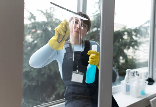 Nettoyage de vitres intérieures et extérieures à Saint-Guyomard